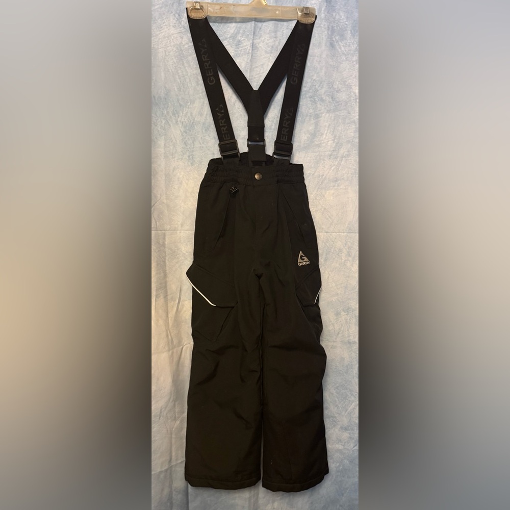 Gerry Black Snow Pants with Suspenders